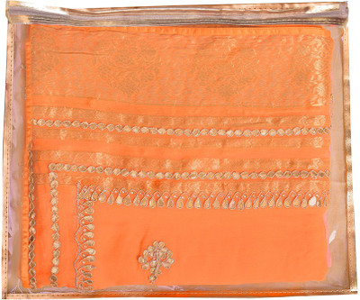 

KarigarStreet Single Saree Cover 1 pcs set(Golden)