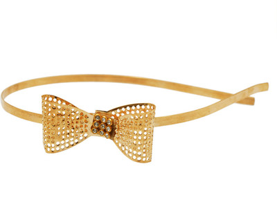 

Anand Suit Collection NA Hair Band(Gold)