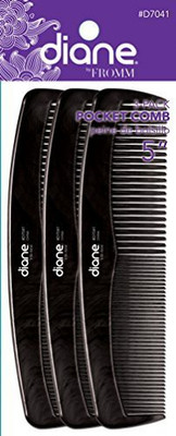 

Diane D7041 POCKET COMB BLACK 3PACK DI-D7041