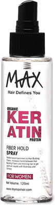 

MAXHAIRSTUDIO MAX Keratin Fiber Hold Spray For Women(120 ml)