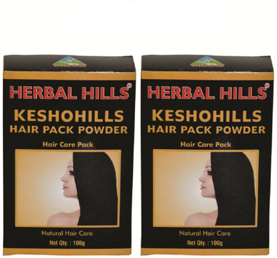 

Herbal Hills Hair Pack Powder (Pack of 2)(100 g)