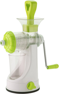 

VR Unbreakable Fruit & Vegetable Plastic, Stainless Steel Hand Juicer(Green Pack of 1)