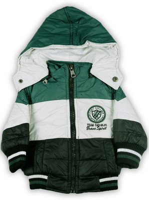 Fort Collins Full Sleeve Solid Baby Boys Jacket, Green