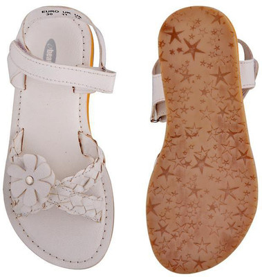 

Beanz Girls Flats(White