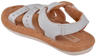 

Beanz Boys Velcro Strappy Sandals(White, Wht/camel