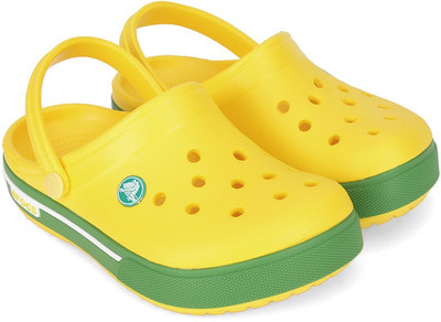 

Crocs Boys Slip-on Clogs(Yellow, Black
