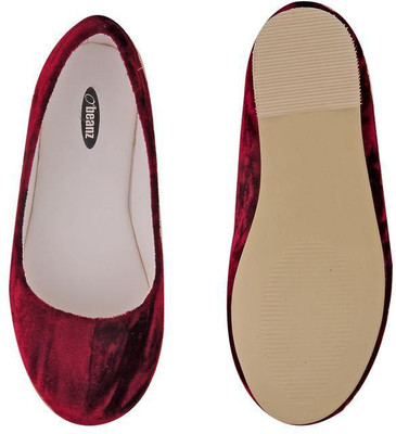 

Beanz Girls Slip on Formal Boots(White, Cherry/ white