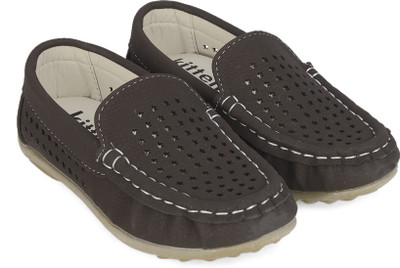 

KITTENS Boys Slip on Loafers(Brown