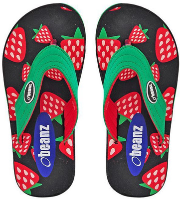 

Beanz Girls Slip On Slipper Flip Flop(White
