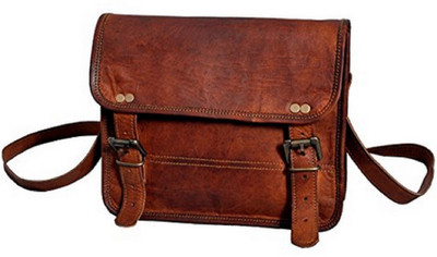 

Anshika International 13 inch Expandable Laptop Messenger Bag(Brown)