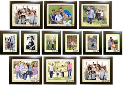 

Trends on Wall Acrylic Photo Frame(Brown, 12 Photos)