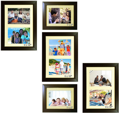 

Trends on Wall Acrylic Photo Frame(Brown, 8 Photos)