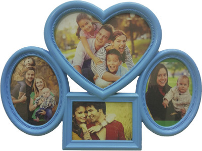 

ME Decor Generic Photo Frame(Light Blue, 4 Photos)