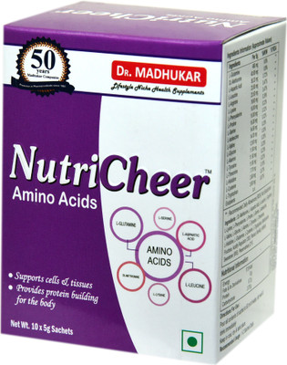 

NutriCheer NutriCheer Amino Acids BCAA(50 g, Vanilla)