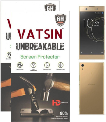 

Vatsin Front and Back Screen Guard for Sony Xperia XA1 Ultra, Transparent
