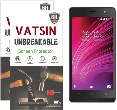 

Vatsin Screen Guard for Lava A97 4G, Transparent