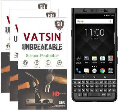 

Vatsin Impossible Screen Guard for Blackberry KEYone, Transparent