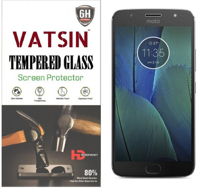 Vatsin Tempered Glass Guard for Motorola Moto G5s Plus(Pack of 1)
