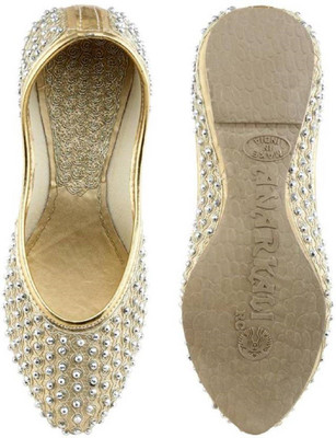 

trishas 1212 Casuals For Women(Gold, Golden