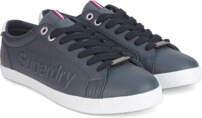 

Superdry SUPER SLEEK LOGO LO Sneakers For Men(Navy