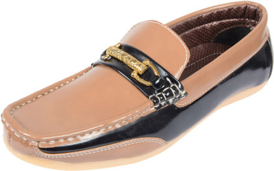 

Dia A Dia Men Casual Shoe Formal Shoes For Party Office Wear Loafers Slip On Sneakers Loafers For Men(Tan, Tan-black