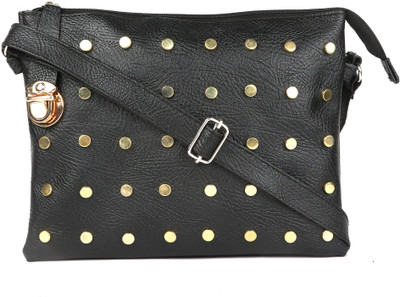 

Jolie Women Casual Black PU Shoulder Bag
