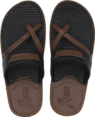 

Kraasa Slippers, Black::brown