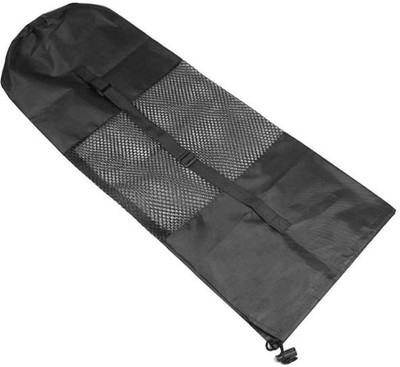 Gauba Traders New Yoga Mat Carry Bag(Black, Sling Bag)