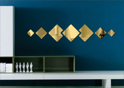 

Dakshita  3D Acrylic Sticker(Pack of 1, Gold