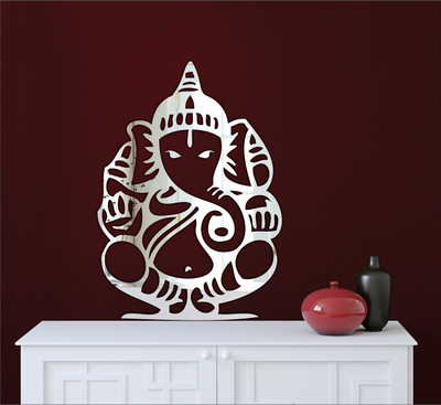 

Wall1ders  3D Acrylic Sticker(Pack of 1, Silver