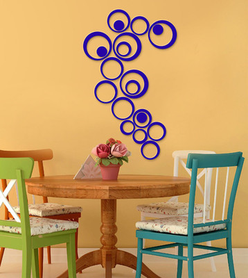 

Dakshita  3D Acrylic Sticker(Pack of 1, Blue