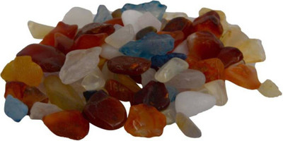 

Pebbles CP04 Polished Round Quartz Pebbles(Multicolor 1 kg)