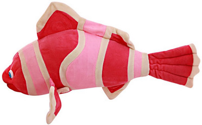 

kraft artefacto haus LARGE PINK FISH SOFT TOY - 45CM - 45 cm(Multicolor)