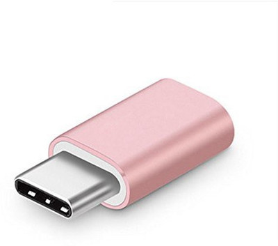 

iKraft iK-TypeC-to-Micro-RoseGold USB Adapter(Rose Gold)