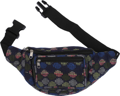 

K London 11700_blue_polkadots Waist Bag(Multicolor)