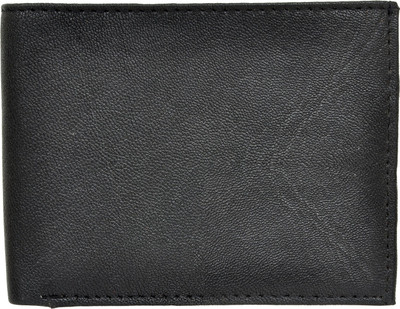 

A S Traders Men Black Artificial Leather Wallet(4 Card Slots)