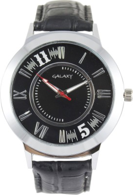 Galaxy GY054BLK Watch  - For Men   Watches  (Galaxy)