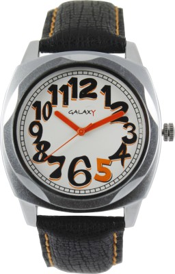 Galaxy GY058WHTBLK Watch  - For Boys   Watches  (Galaxy)