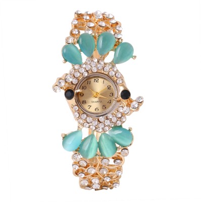 Skylofts Diamond Studded Bracelet Watch  - For Girls   Watches  (Skylofts)