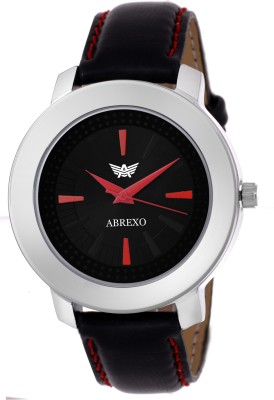 Abrexo Abx8025-BLKRED-Gents Exclusive Notable Designer Series Watch  - For Men   Watches  (Abrexo)