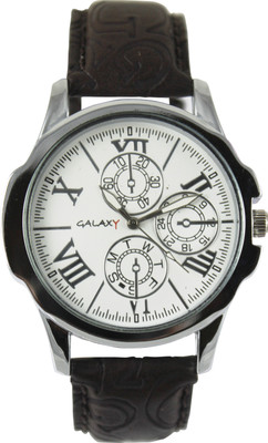 

Galaxy GY061WHTBLK Watch - For Men