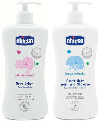 

Chicco 200ML BODY WASH+200 BODY LOTION(NA)