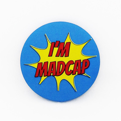 MadCap Slogans Badge
