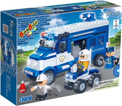 

Banbao Building Blocks Police Series Prisoner Transport(Multicolor)