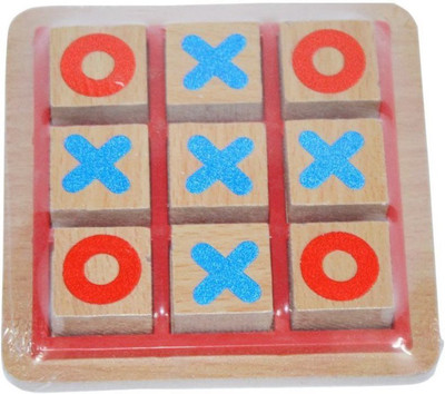 

kts khalsa toys and sales wooden TIC TAC TOE Board Game
