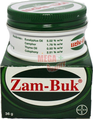 

Zam-Buk HERBAL OINTMENT PAIN RELIFF MASSAGE 12g Balm(12 g)