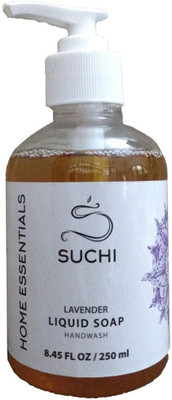 

Suchi Lavender Liquid Hand Wash Bottle 250 ml (SLS Free)(250 ml)