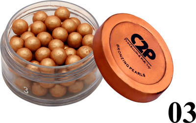 

C2P Professional Make-Up Face Bronzing Pearls 03(gold)