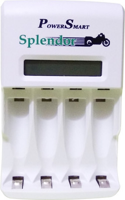 

Power Smart Splendor PS346 4 Hours Fast NIMH NiCd AAA Battery Camera Battery Charger(White)