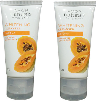 

Avon Whitening Papaya Cleanser Pack of 2(100 g)